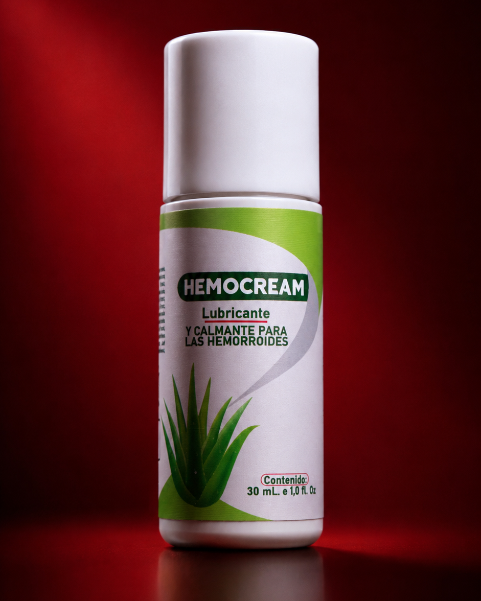 Hemocream® | Alivio para Hemorroides, Ardor, Dolor y Picazón