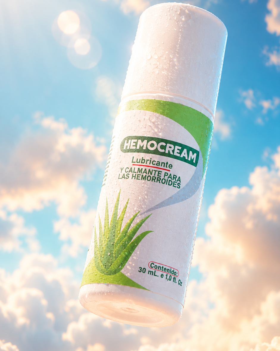 Hemocream® | Alivio para Hemorroides, Ardor, Dolor y Picazón
