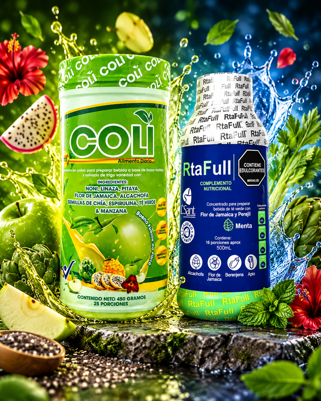 ColiPlus+RtaFull® | Combo digestión saludable